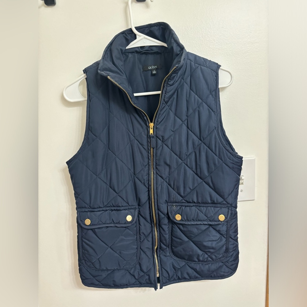 Navy vest